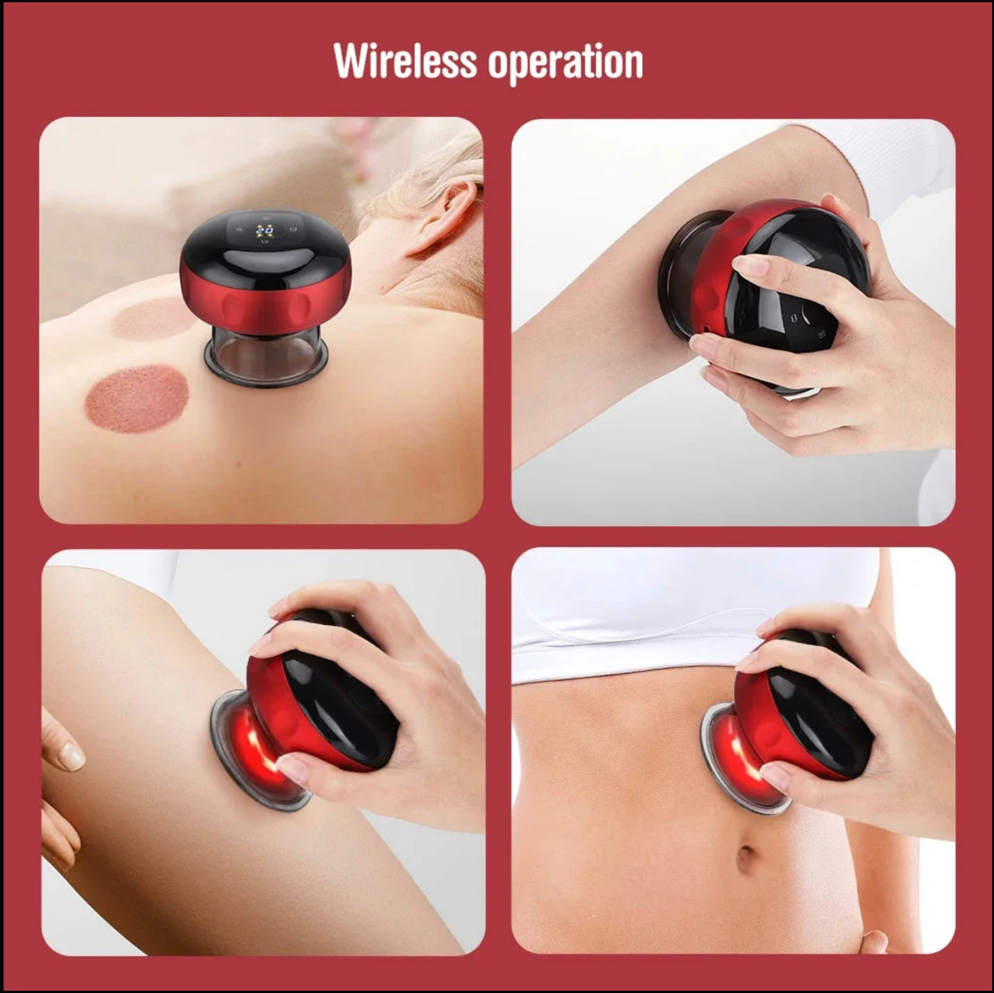 Relieve Electric Cupping Massager® - Effective Pain Relief & Muscle Recovery