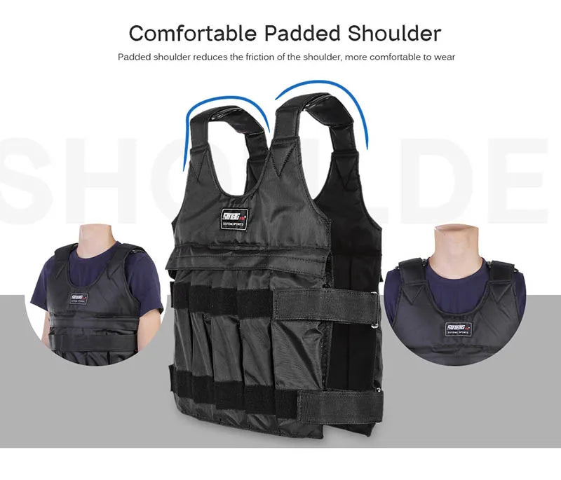 20/50 kg Loading Weighted Vest Jacket20/50 kg Loading Weighted Vest Jacket