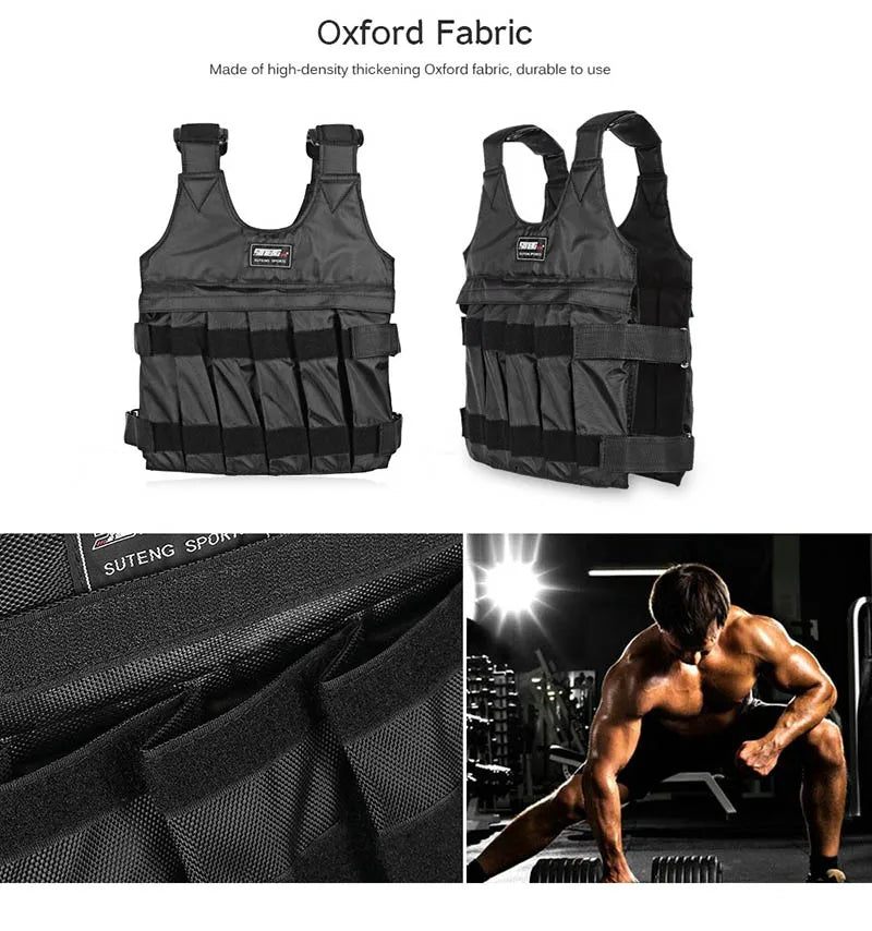 20/50 kg Loading Weighted Vest Jacket20/50 kg Loading Weighted Vest Jacket