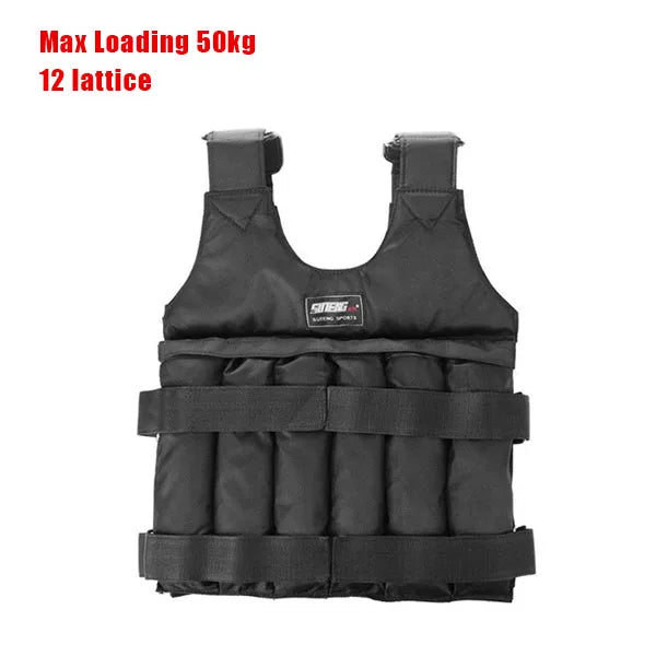 NEW 2026 - 20/50 kg Loading Weighted Vest Jacket