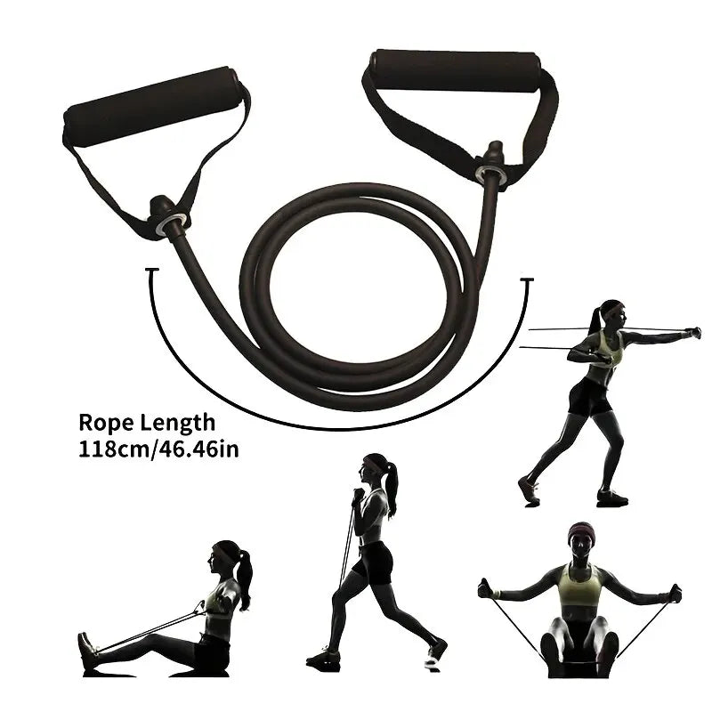 Resistance Bands - For Strength Training -With Handles - For Men Women