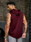 Sleeveless Tank Top Hoodie