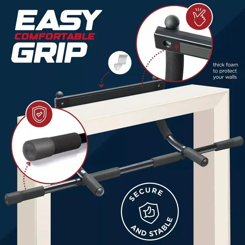 Doorway Chin-Up & Pull-Up Bar – Multi-Function Home Gym Trainer