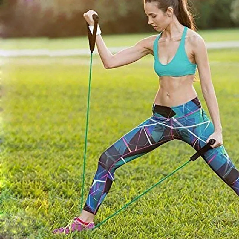 Resistance Bands - For Strength Training -With Handles - For Men Women