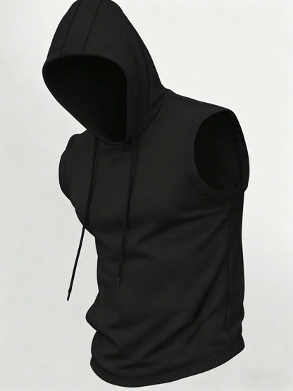 Sleeveless Tank Top Hoodie