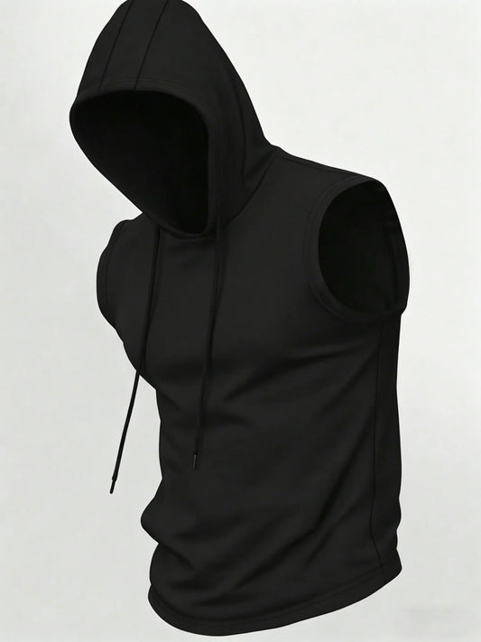 Sleeveless Tank Top Hoodie