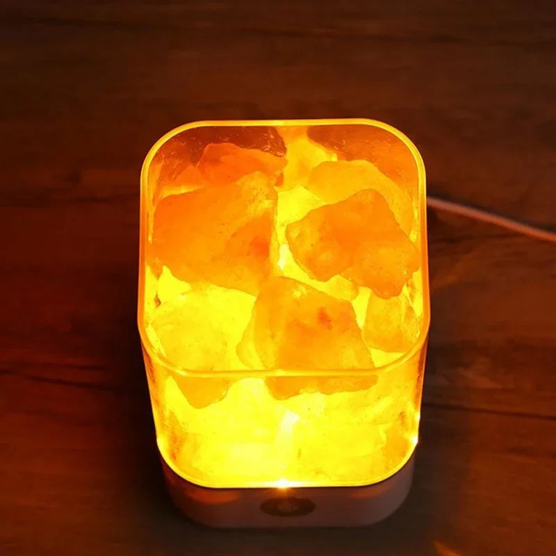 Himalayan Salt Crystal Lamp. (Purifies & Promotes Tranquillity)