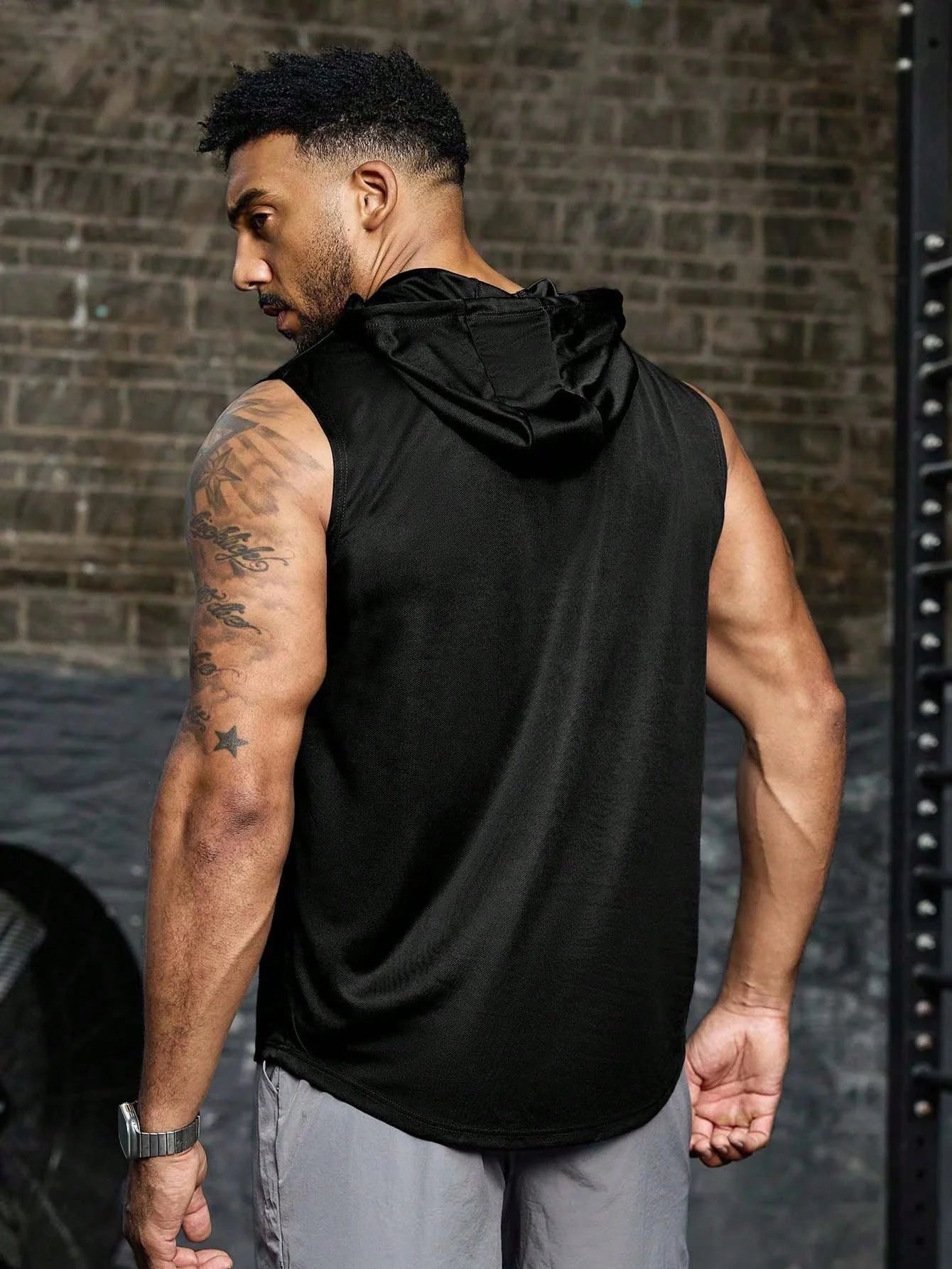 Sleeveless Tank Top Hoodie
