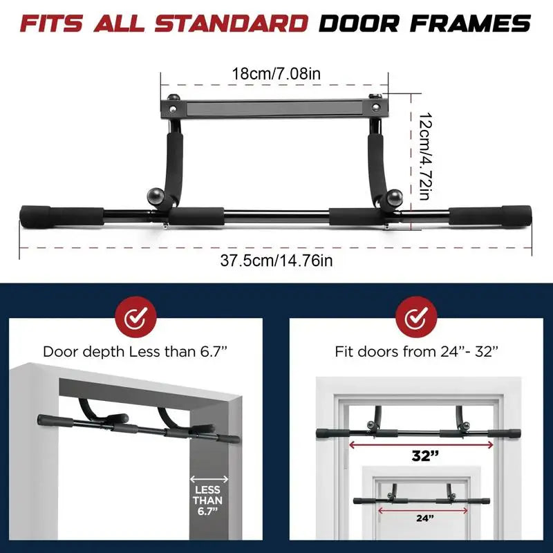 Doorway Chin-Up & Pull-Up Bar – Multi-Function Home Gym Trainer