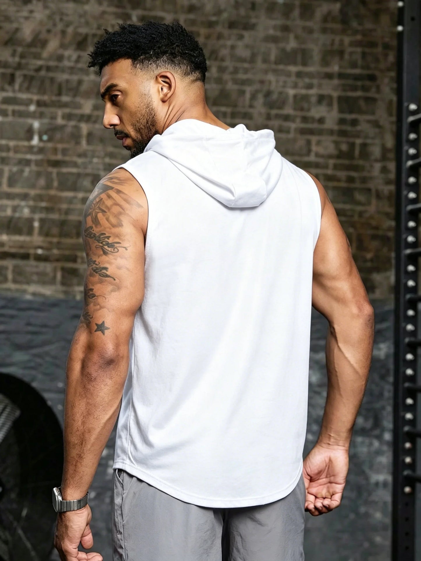 Sleeveless Tank Top Hoodie