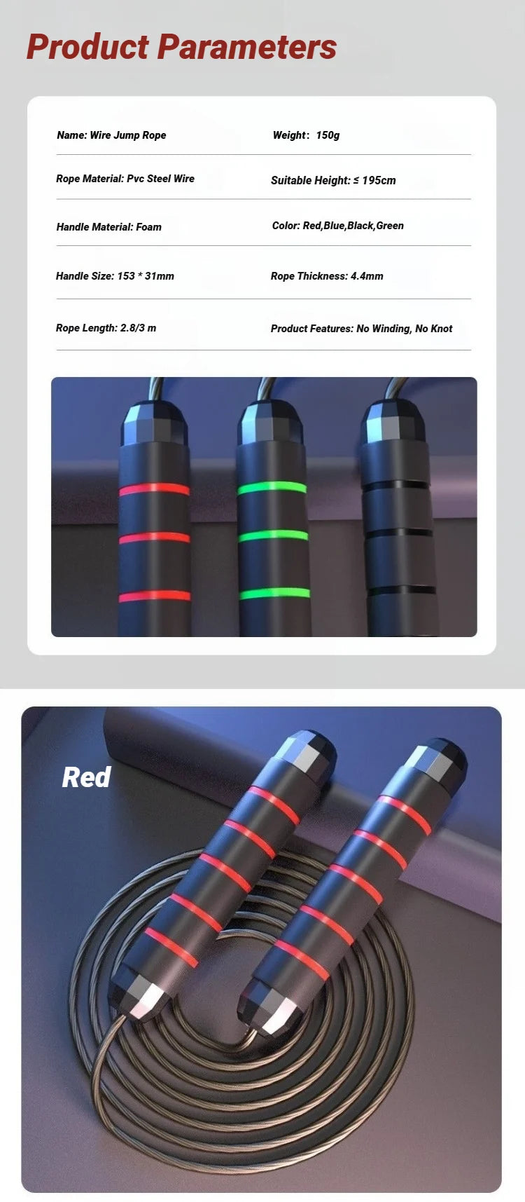 Fitness Training Jump Rope