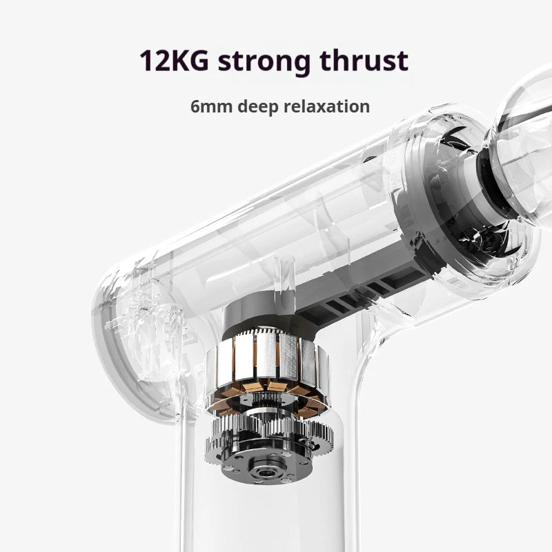 Recovery Massage Gun - 6 Speed Settings -  Low Noise - Portable Muscle Relaxer
