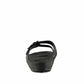 Women's Solo Black  Sandals