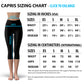 Women's Premium Purple Pink Mermaid Capri Leggings