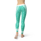 Women's Premium Turquoise Sports Leggings