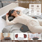 Smart Electric Lumbar Massager Support Pillow with Memory Foam