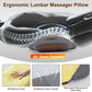 Smart Electric Lumbar Massager Support Pillow with Memory Foam