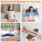 Smart Electric Lumbar Massager Support Pillow with Memory Foam