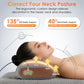 ERGO Neck Massager Pillow with Heating Vibration