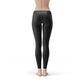 Women's Premium Black Carbon Fibre Leggings