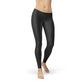 Women's Premium Black Carbon Fibre Leggings