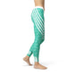 Women's Premium Turquoise Sports Leggings