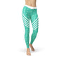 Women's Premium Turquoise Sports Leggings