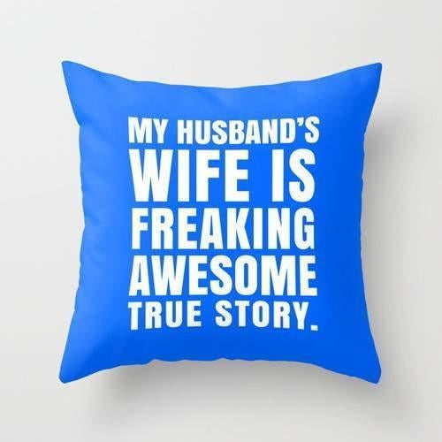 "Freaking Awesome" Pillow Cover